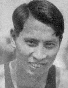 陸上選手・織田幹雄の写真