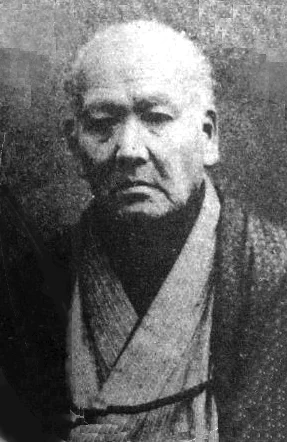 歌舞伎狂言作者・河竹黙阿弥の肖像写真