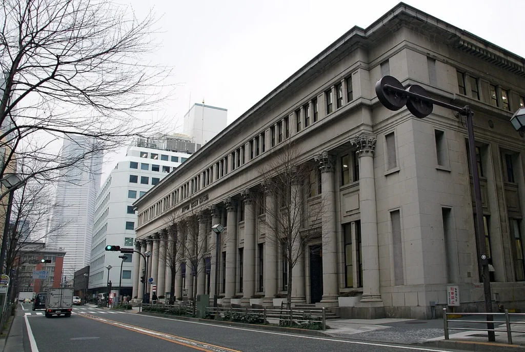 横浜にある日本郵船歴史博物館の建物