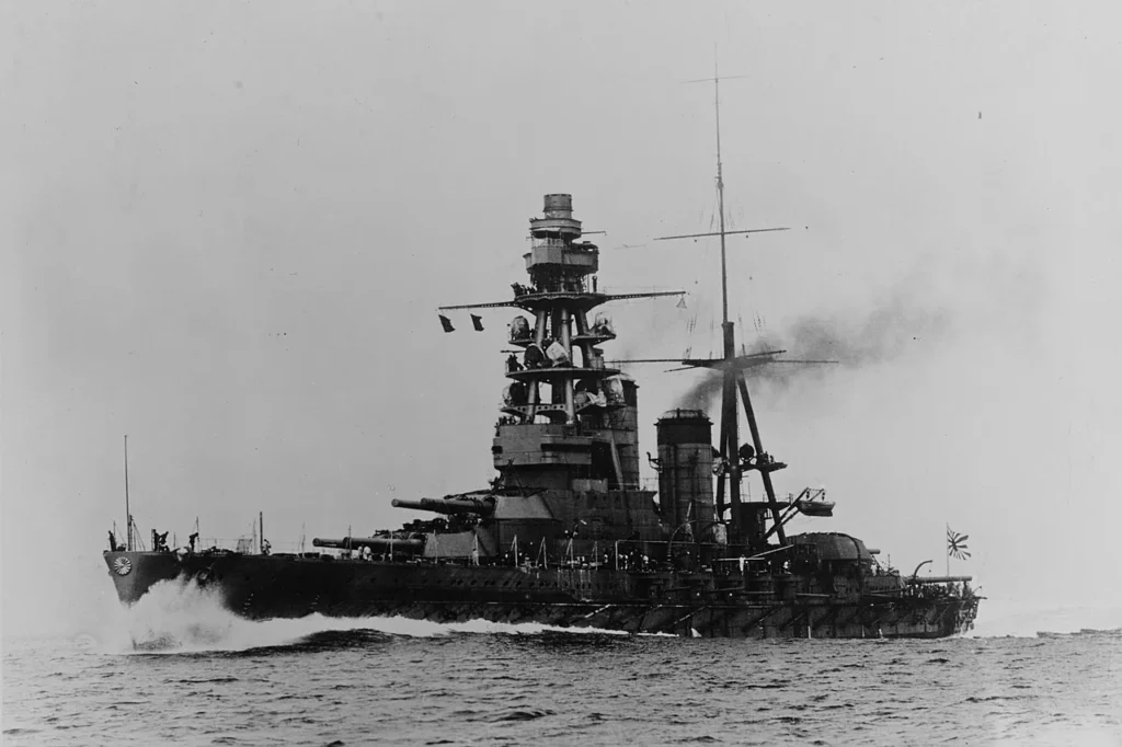 竣工当時の日本海軍戦艦長門