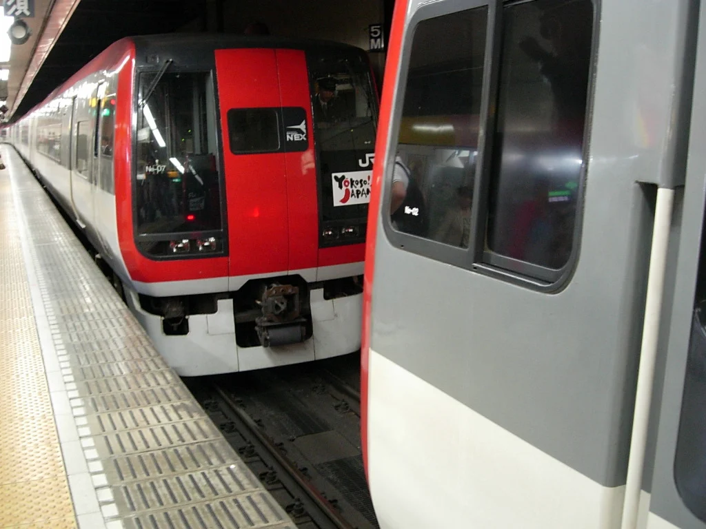 東京駅に停車する253系成田エクスプレス