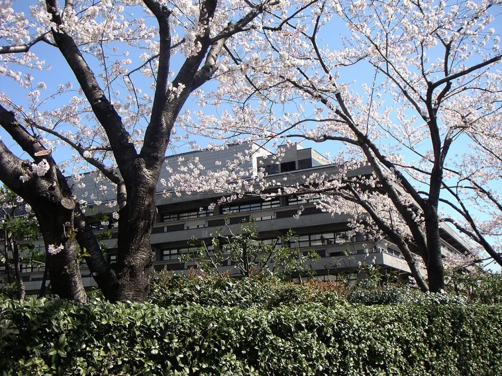 日本の国立国会図書館の建物