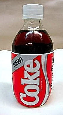 ニューコークのプラスチックボトル