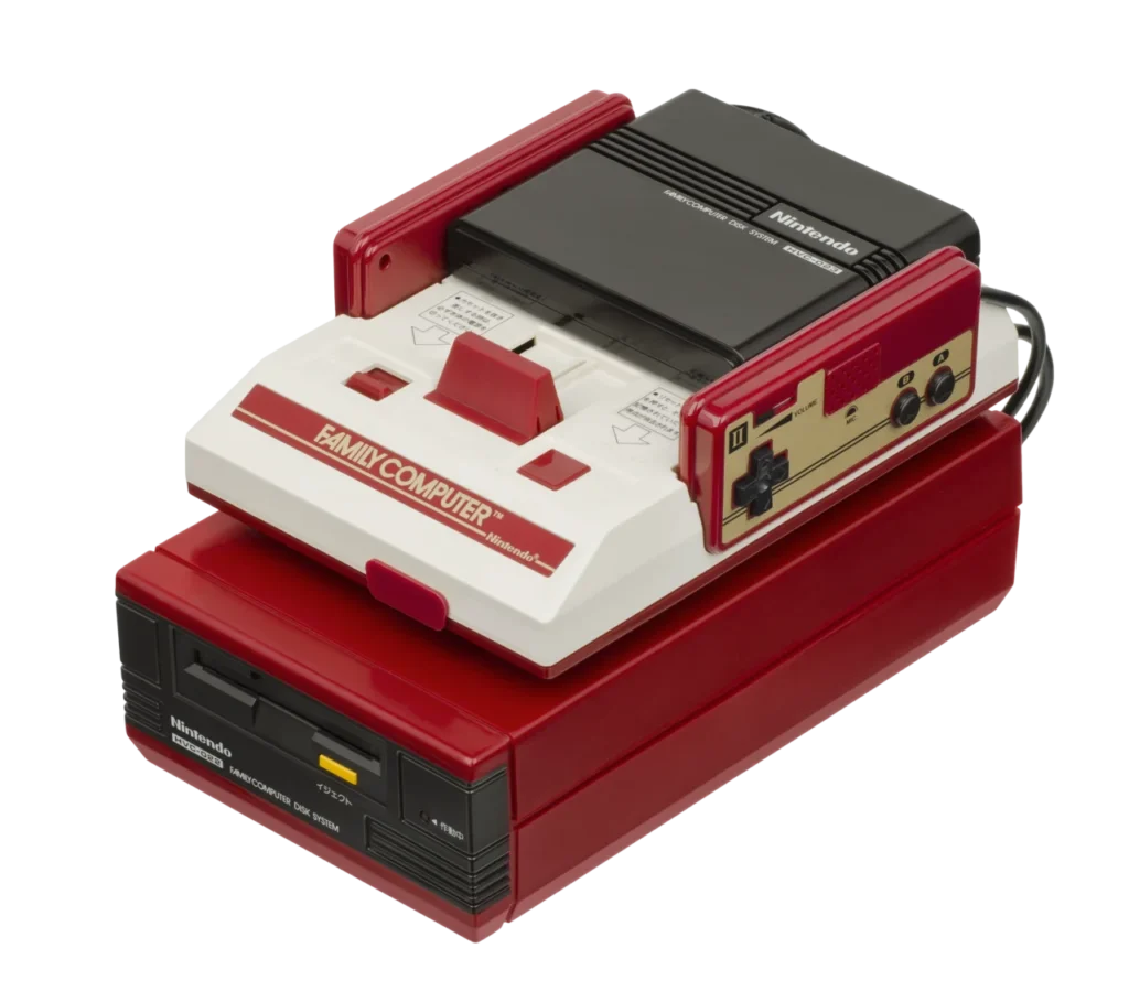 任天堂のファミリーコンピュータ・ディスクシステム