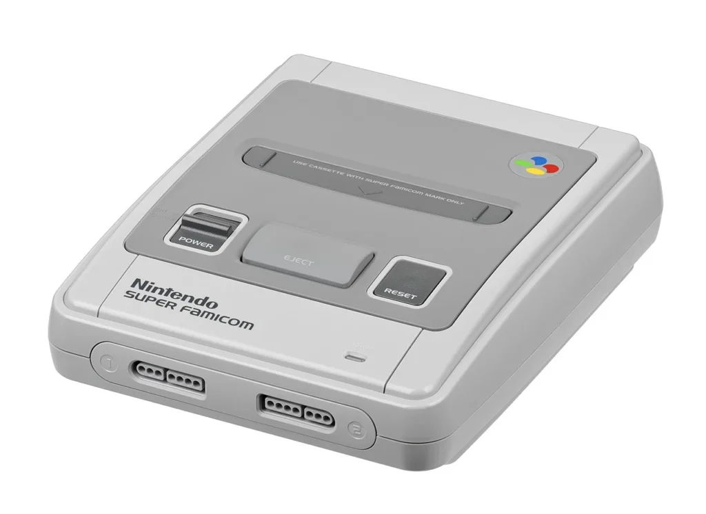 スーパーファミコン本体の写真