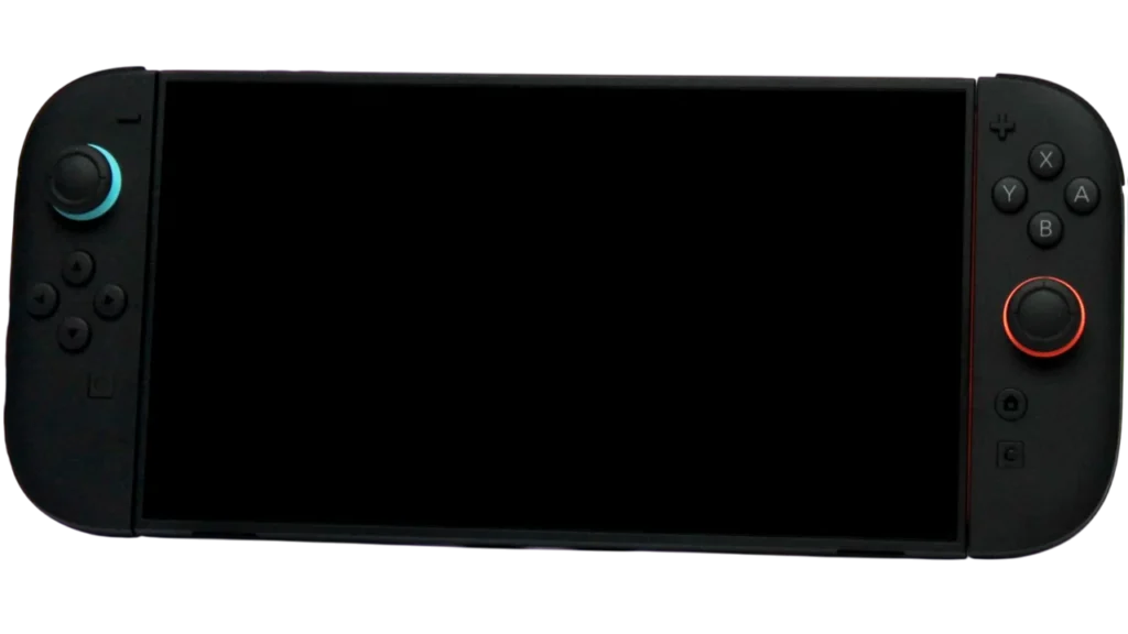 携帯モードで使用されているNintendo Switch 2