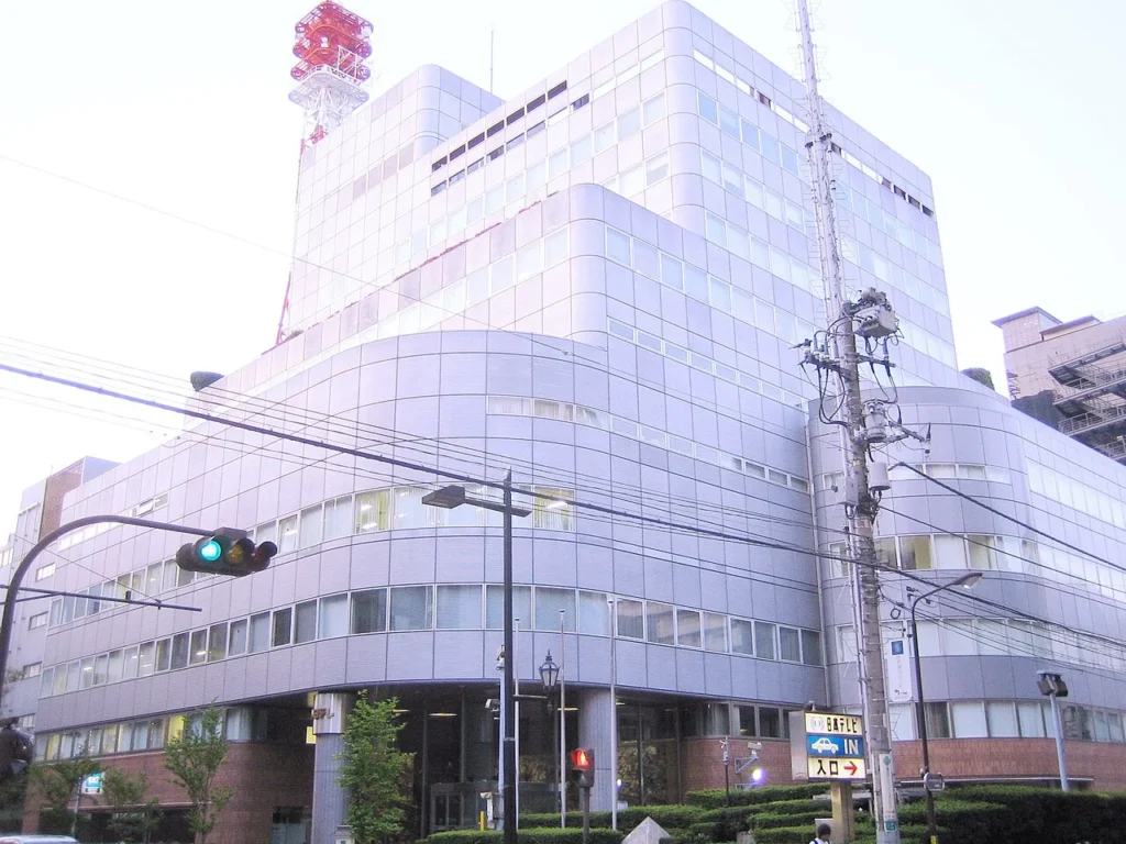 東京都千代田区にあった日本テレビ放送網旧本社の写真
