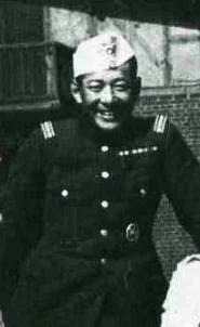 馬術選手・陸軍軍人の西竹一の肖像写真