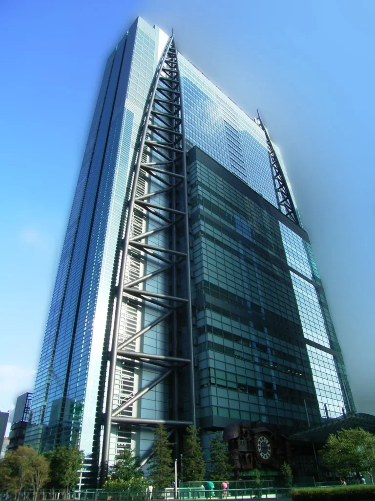 日本テレビの本社ビルの写真