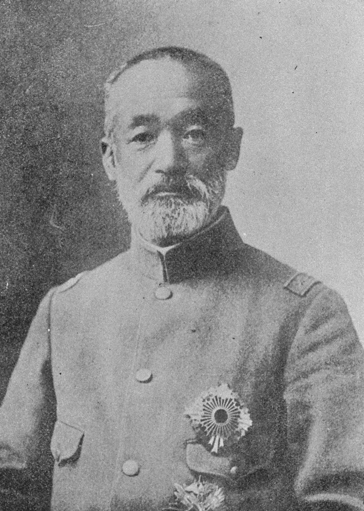 陸軍軍服姿の乃木希典