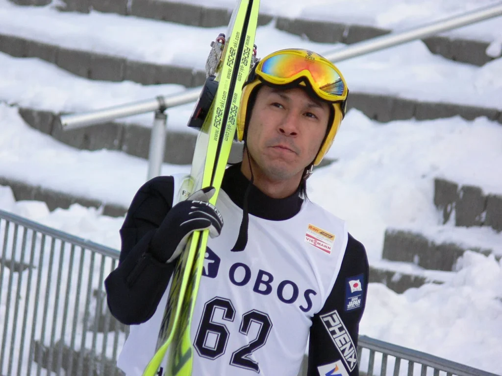 スキージャンプ選手・葛西紀明の写真