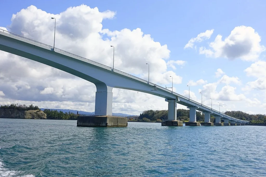 石川県七尾市の能登島大橋