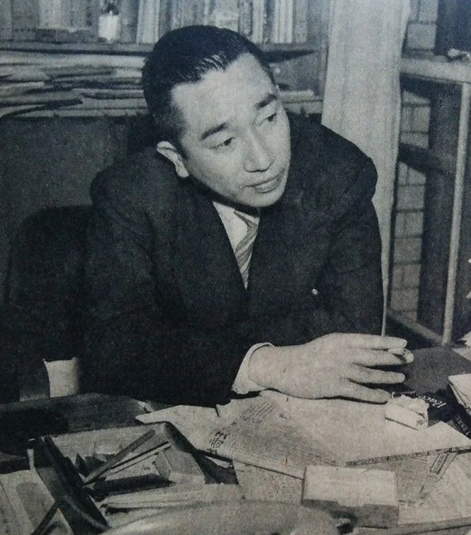 三越の元社長・岡田茂の肖像写真