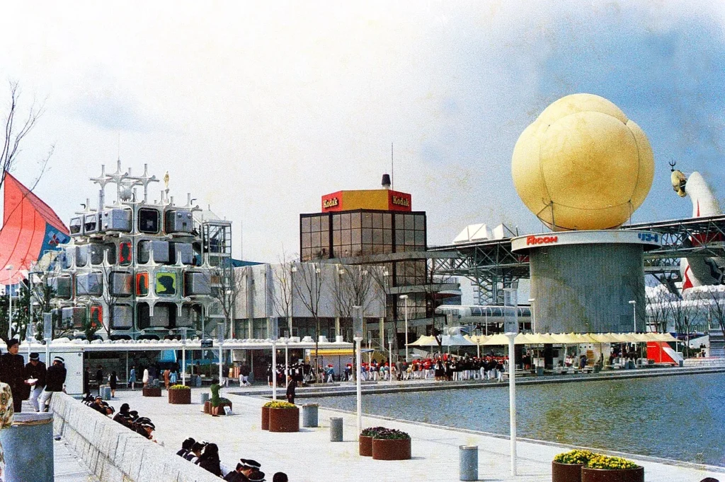 1970年大阪万博のパビリオンと太陽の塔