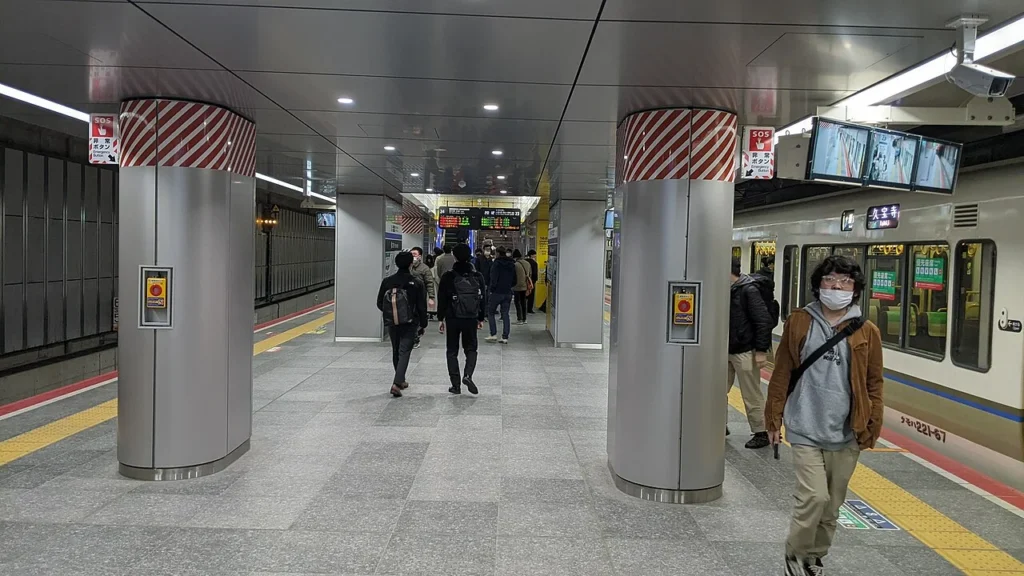 大阪駅うめきた地下ホームの23番線と24番線