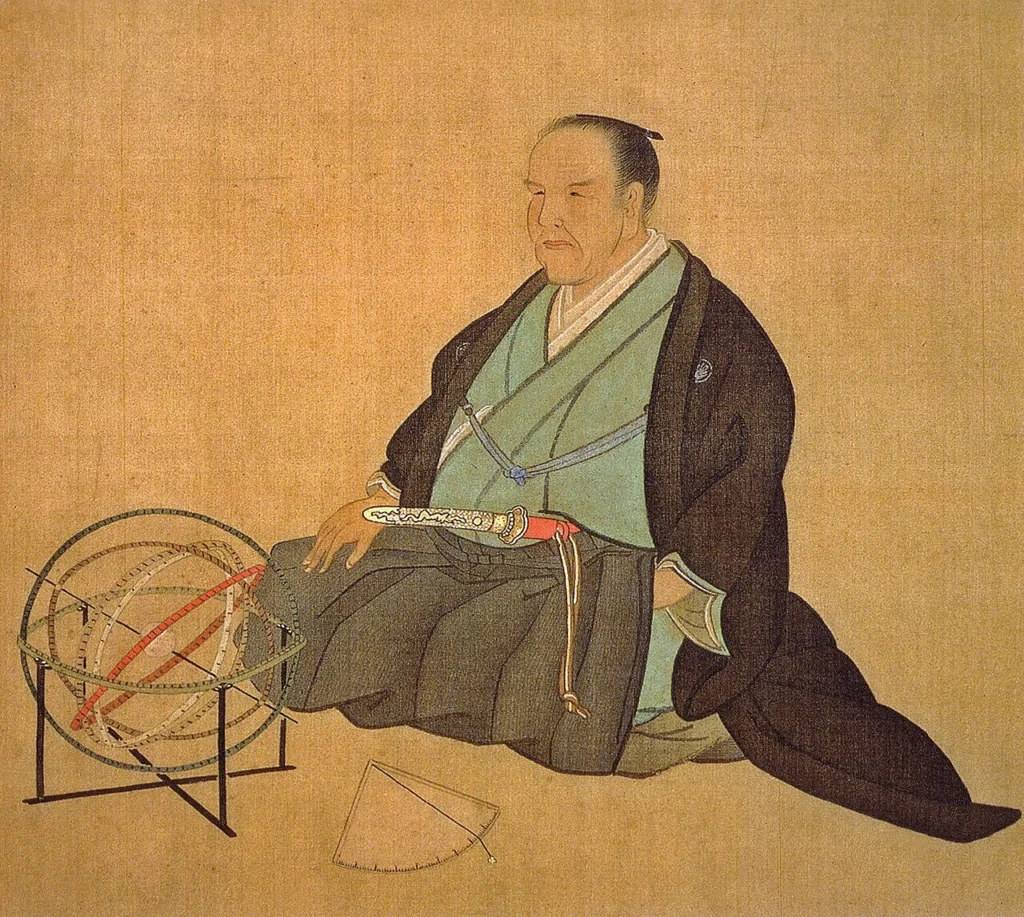 江戸時代の儒学者で元与力の大塩平八郎の肖像