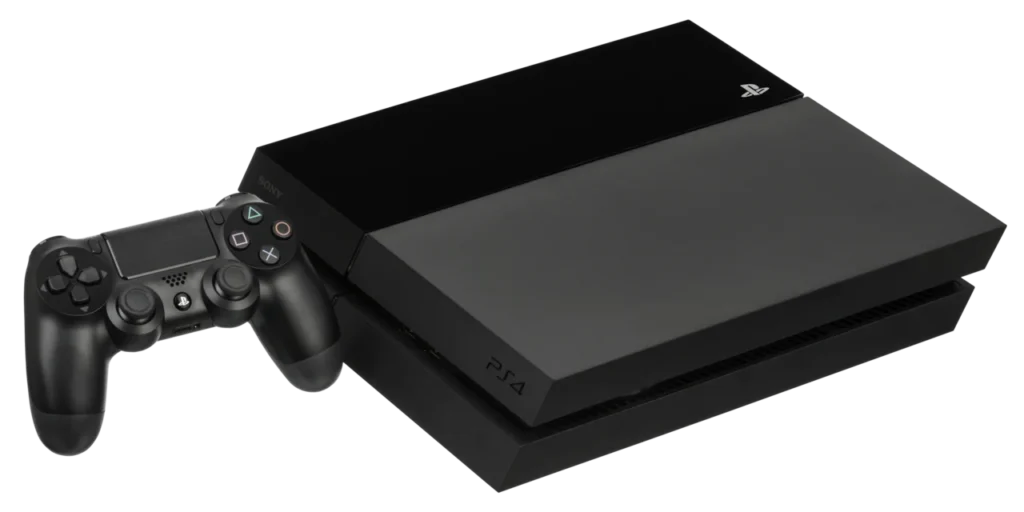 PlayStation 4本体とDUALSHOCK 4コントローラー