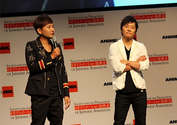 2013年のAnime Expoに登場したポルノグラフィティ