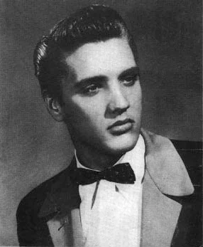 1954年当時の若いエルヴィス・プレスリー