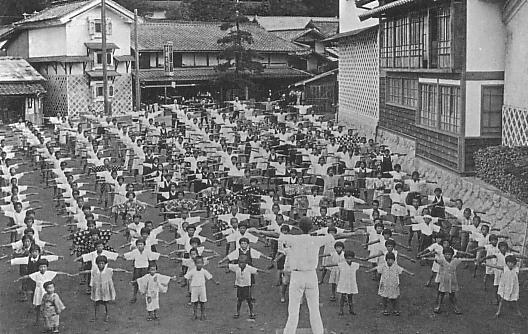 1930年代に日本で行われていたラジオ体操