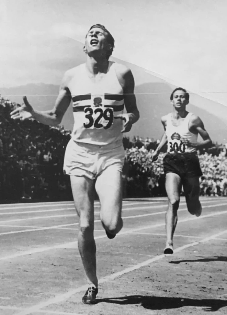 イギリスの陸上選手ロジャー・バニスター
