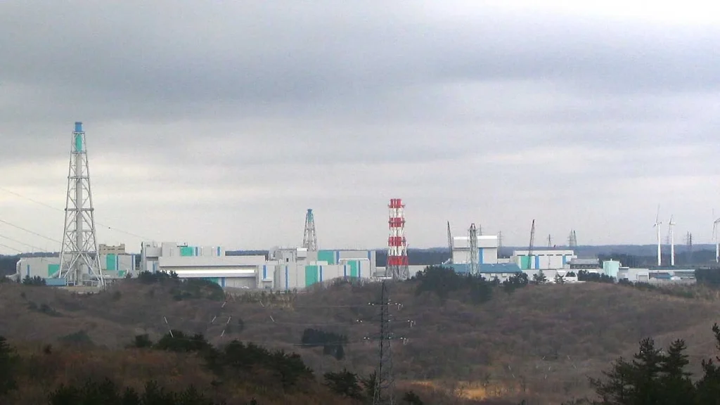 青森県にある六ヶ所再処理工場の写真