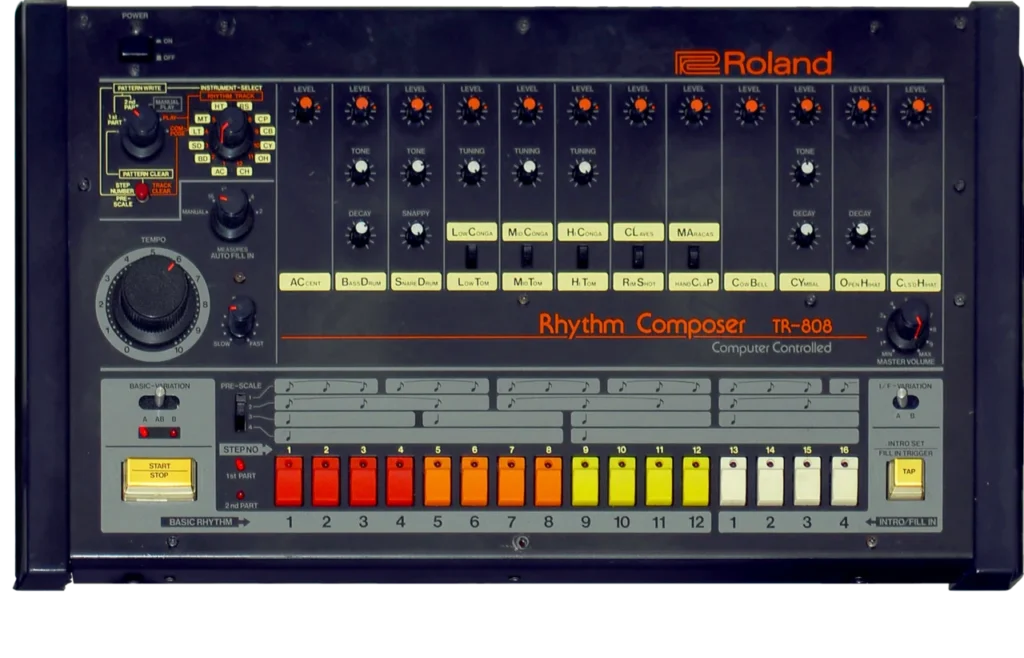 ローランドのリズムマシンTR-808