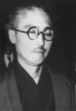帝銀事件で逮捕された平沢貞通の写真