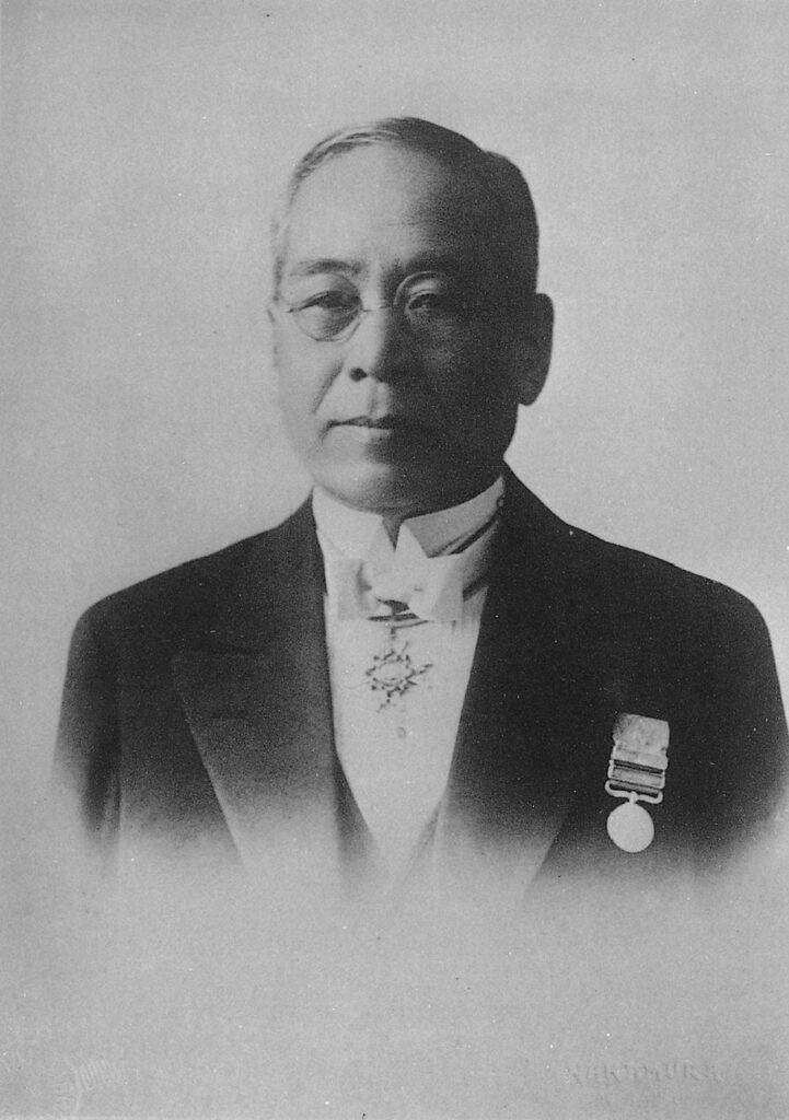 発明家・豊田佐吉の肖像写真