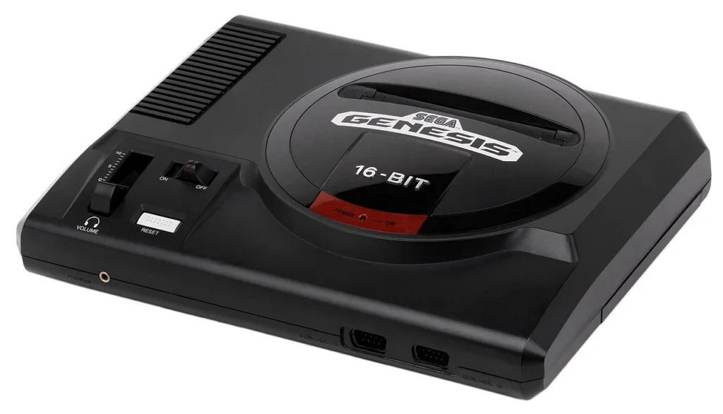 北米版セガ・ジェネシスの初期型ゲーム機本体