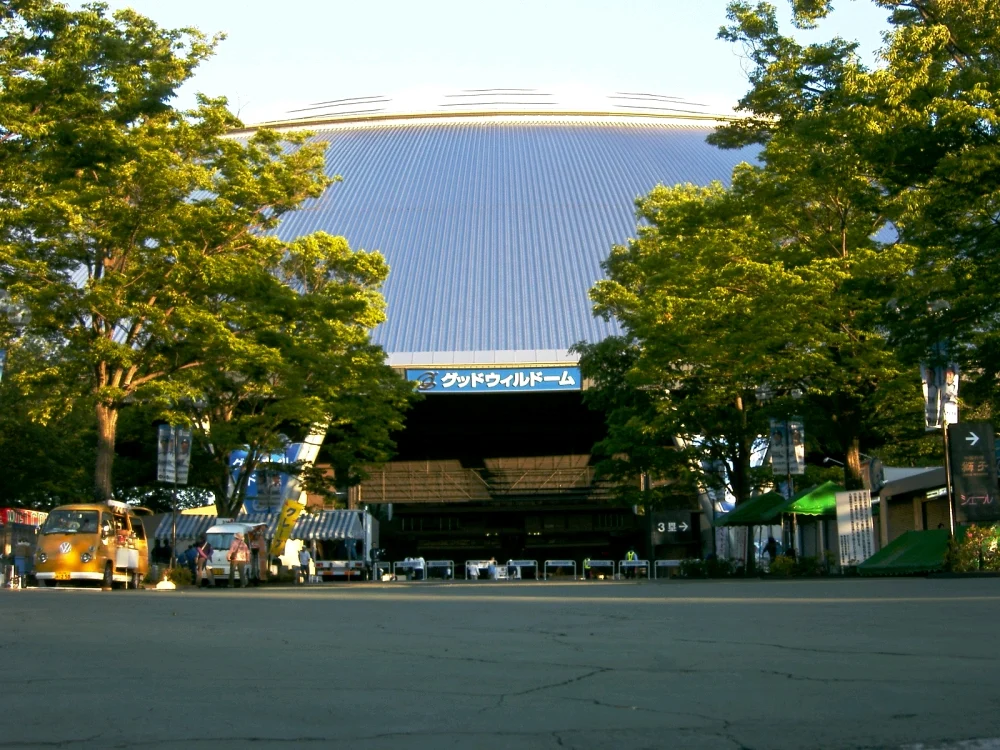 埼玉県所沢市の西武ドームの球場内