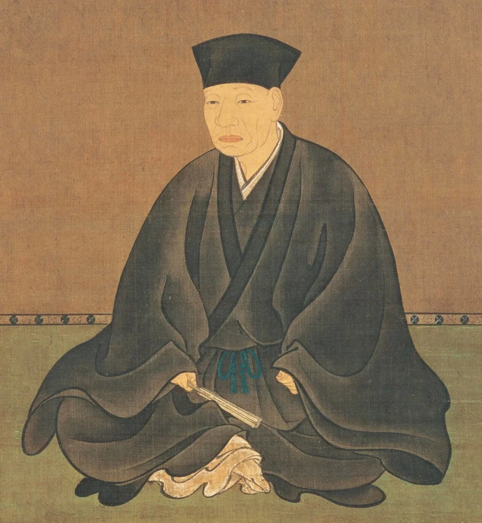 茶人・千利休の肖像画