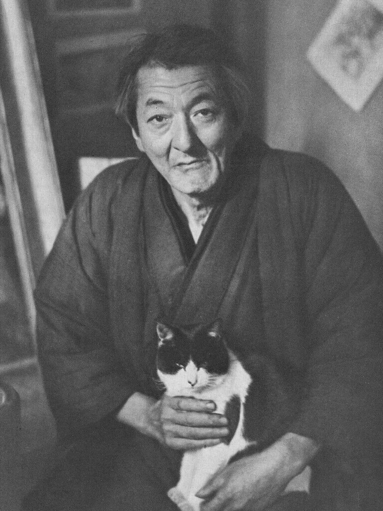 詩人・千家元麿の1948年の肖像写真