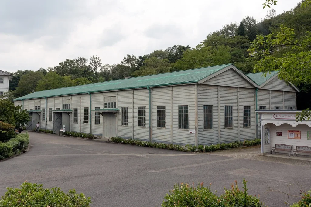 博物館明治村に保存されている鉄道局新橋工場