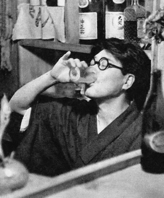 詩人・草野心平の肖像写真