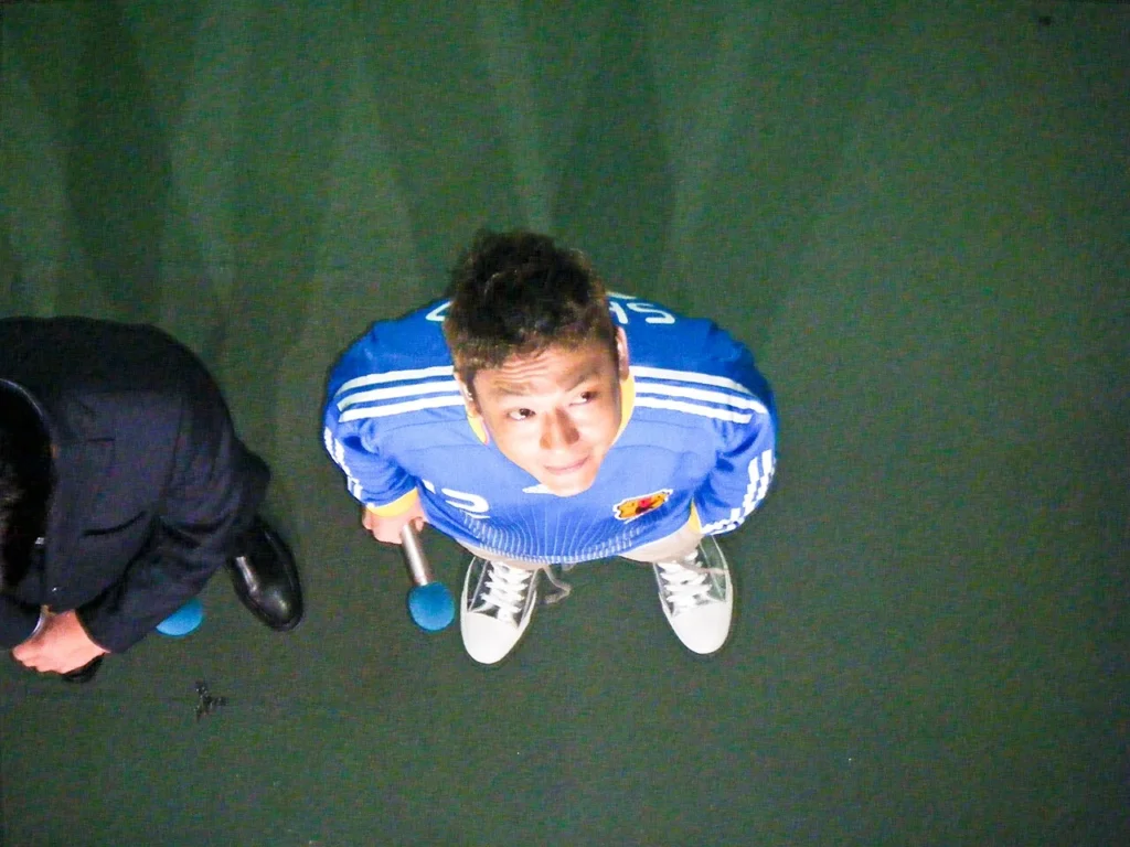 SMAPのメンバーだった香取慎吾の写真