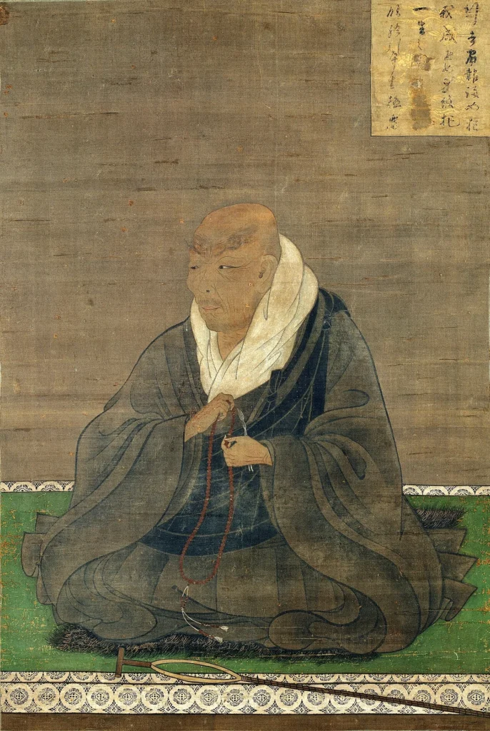 浄土真宗の開祖・親鸞を描いた南北朝時代の肖像画