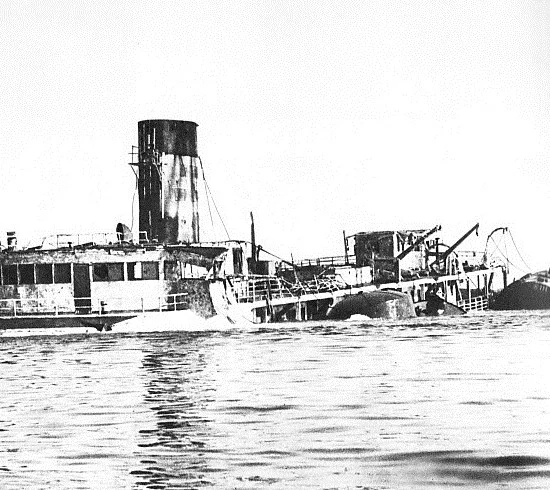 1955年に発生した紫雲丸沈没事故の記録写真