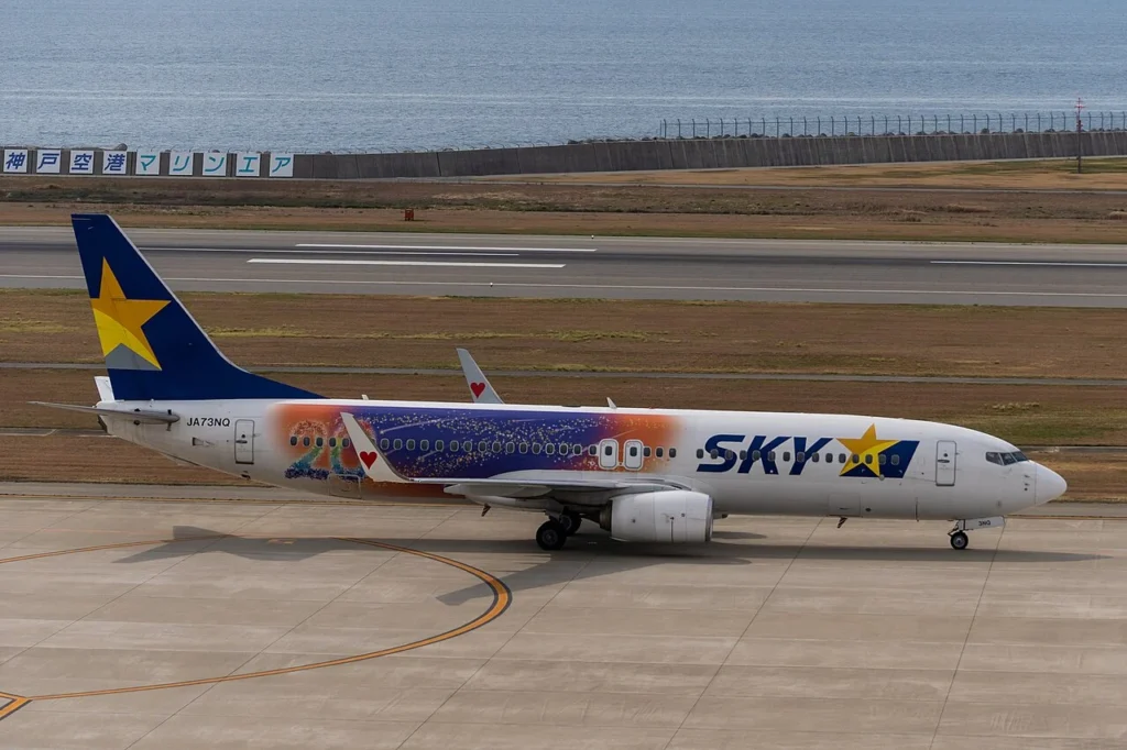 スカイマークのボーイング737-800型旅客機