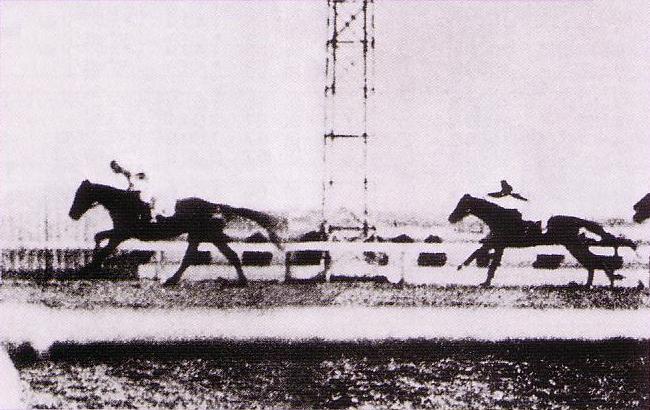 1941年の菊花賞で決勝線に到達する競走馬セントライト