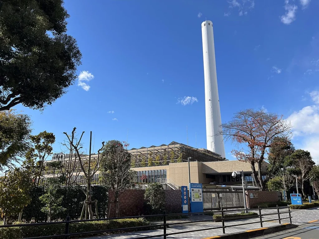 東京都杉並区にある杉並清掃工場の写真