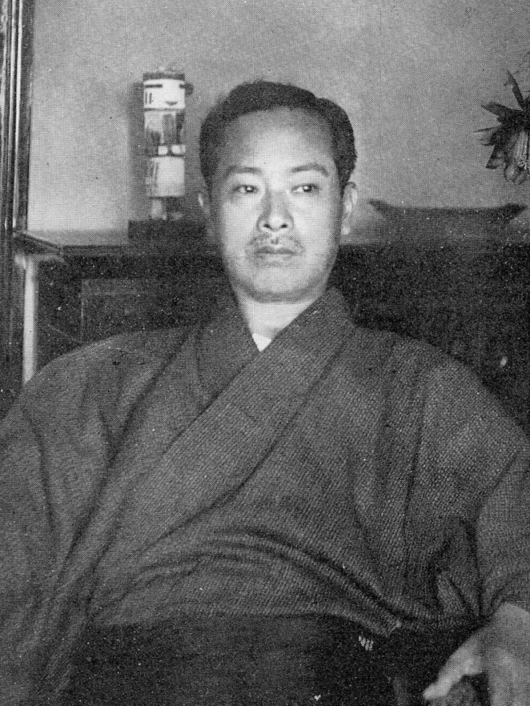 詩人・薄田泣菫の肖像写真
