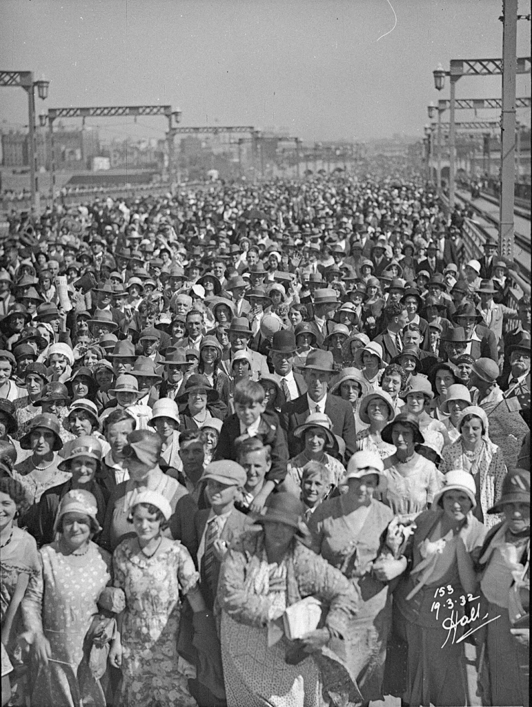 1932年3月19日のシドニー・ハーバーブリッジ開通式