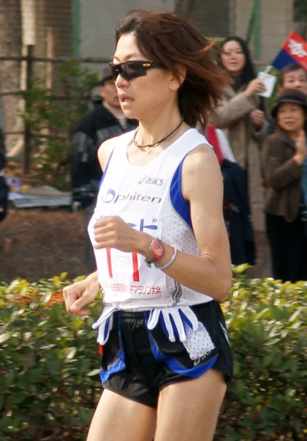 マラソン選手・高橋尚子の写真