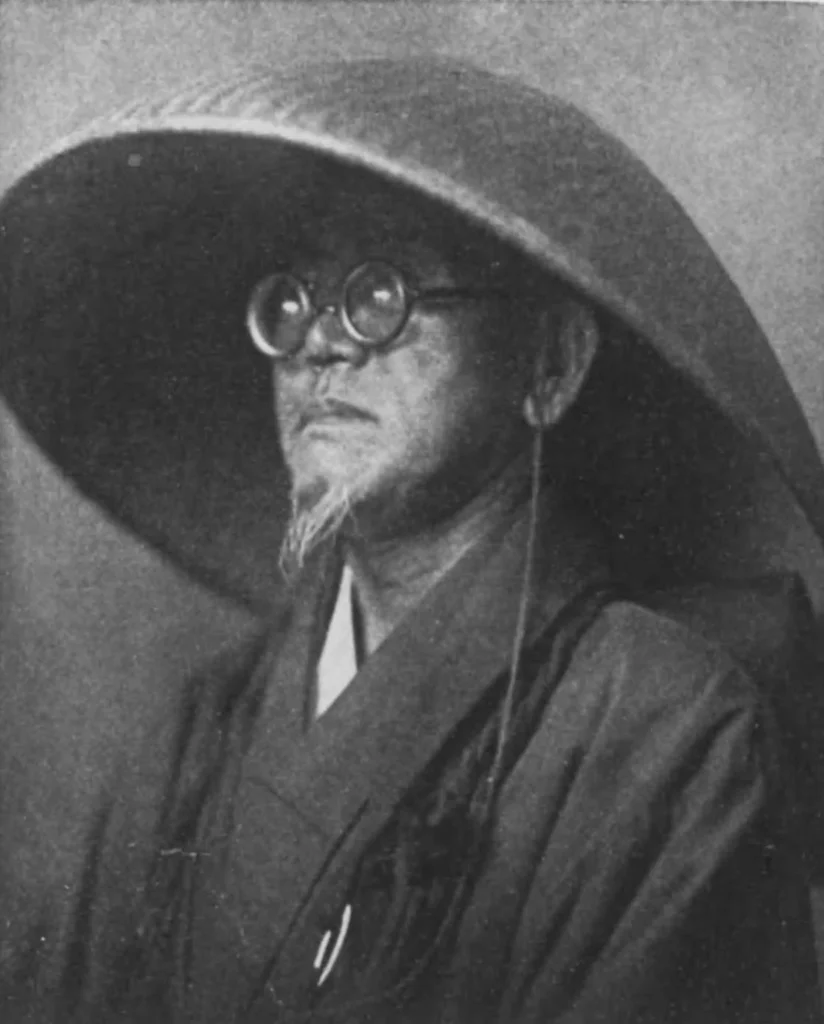 俳人・種田山頭火の肖像写真