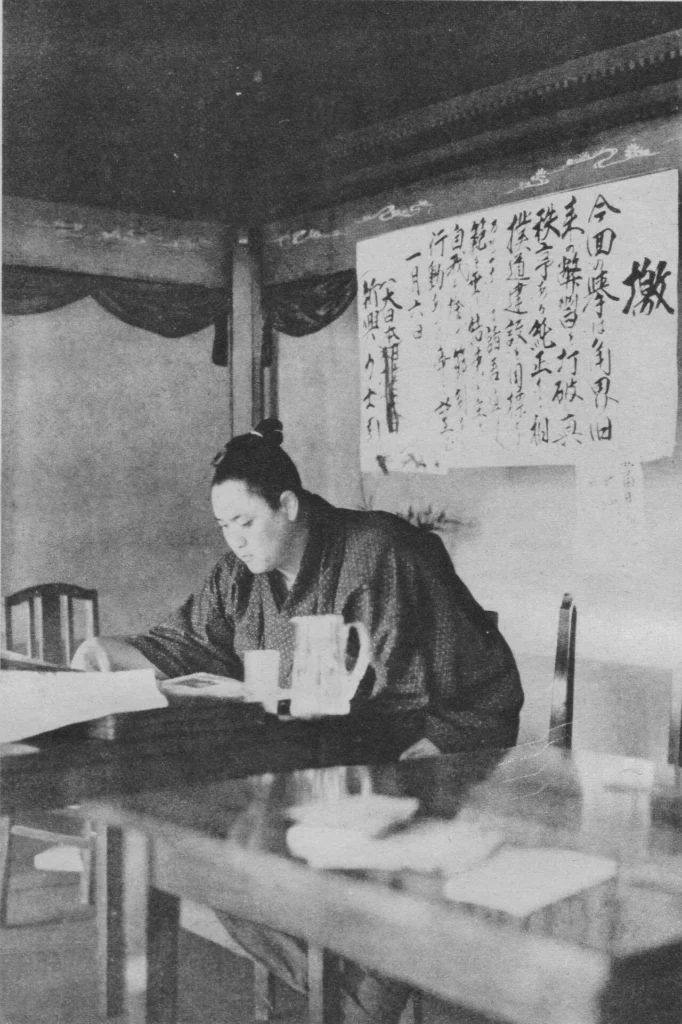 春秋園事件当時の力士・天竜三郎