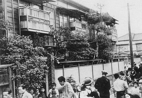 阿部定事件が発生した現場の写真