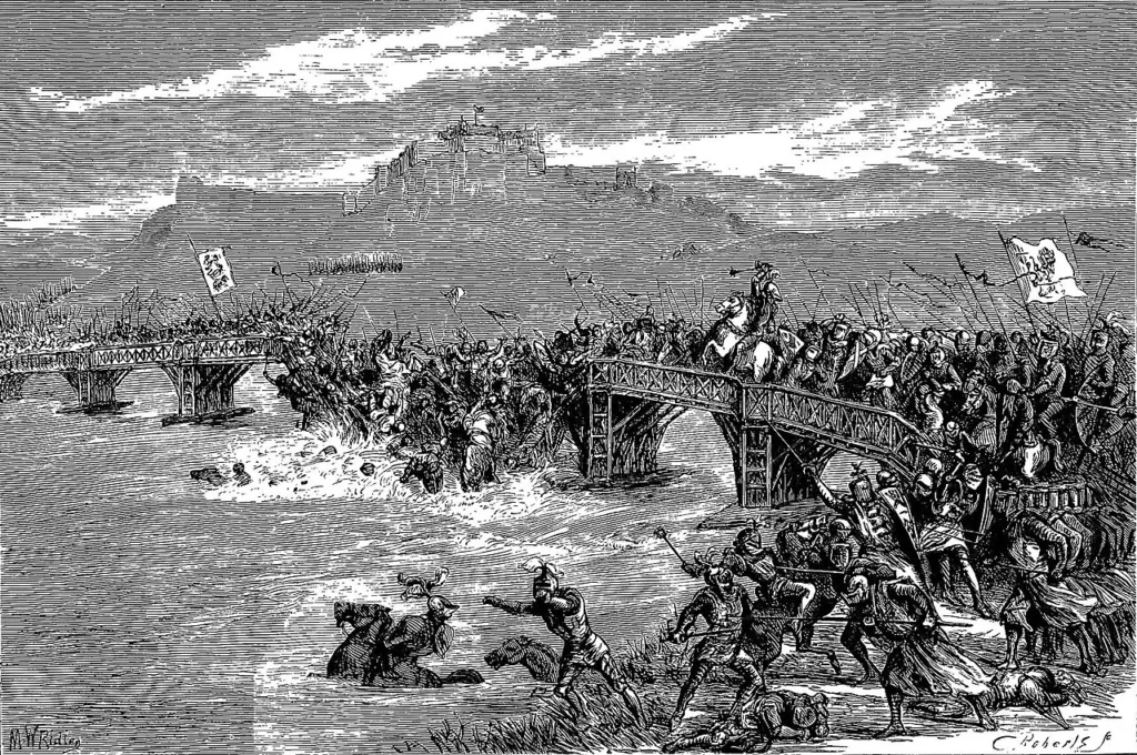 スターリング・ブリッジの戦いを描いたヴィクトリア朝時代の歴史画
