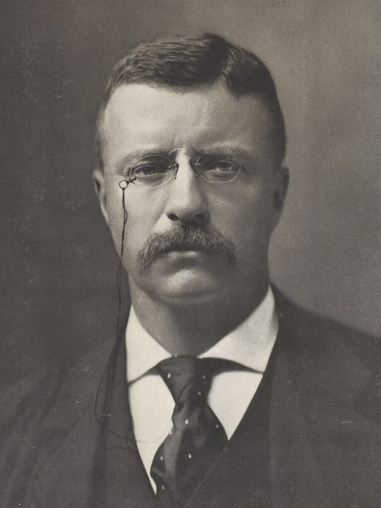 1901年に撮影されたセオドア・ルーズベルト