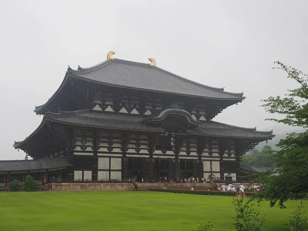 古都奈良の文化財を構成する東大寺大仏殿